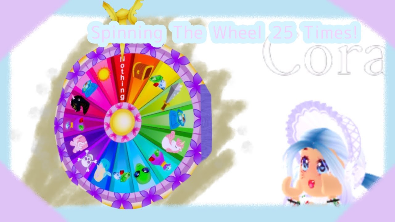 SPINNING THE ROYALE HIGH WHEEL 25 TIMES! YouTube