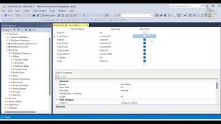 2 - SQL SERVER How to make data Table | Columns with data types | Foreign Key