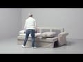 How to set up IKEA sofa bed (Vretstorp)