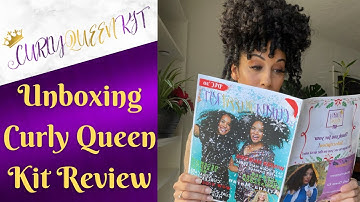 UNBOXING DECEMBER CURLY QUEEN KIT by @curly_lala 🎁💞
