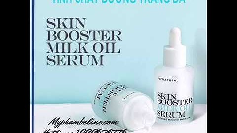 Review skin booster milk oil serum