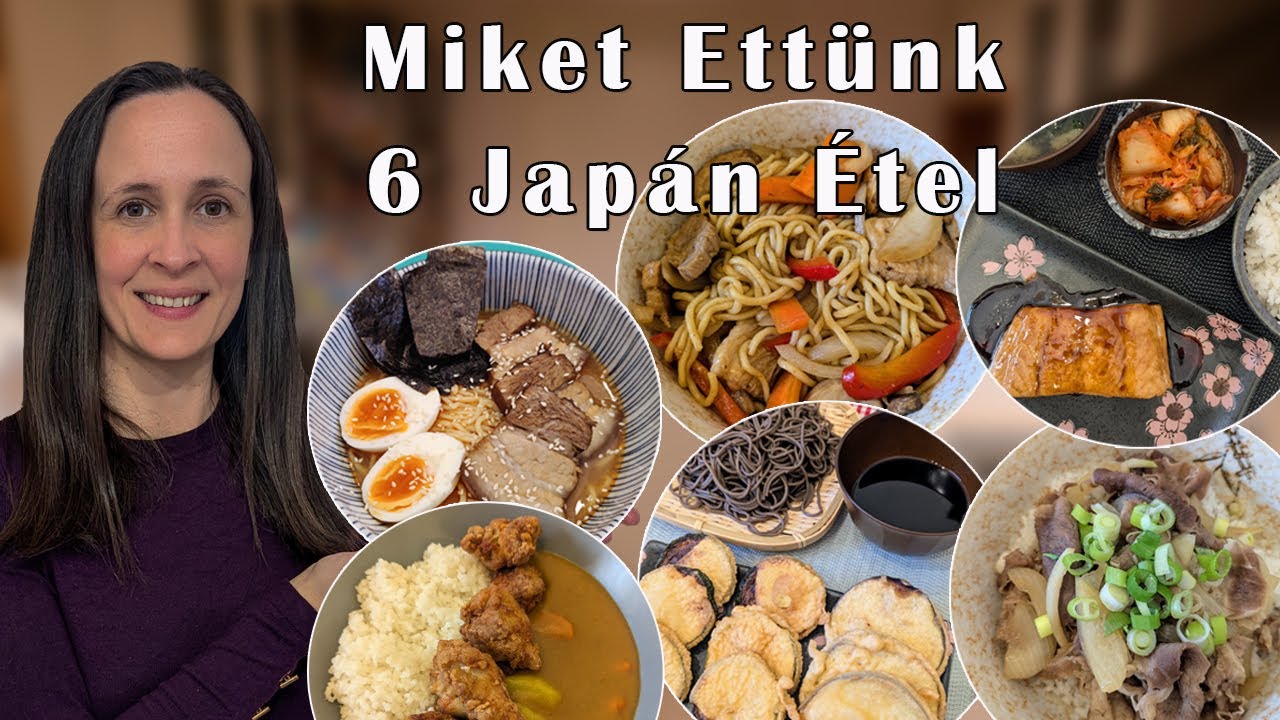Miket Ettünk VLOG - Japán napokat tartottunk - 6 Japán recept