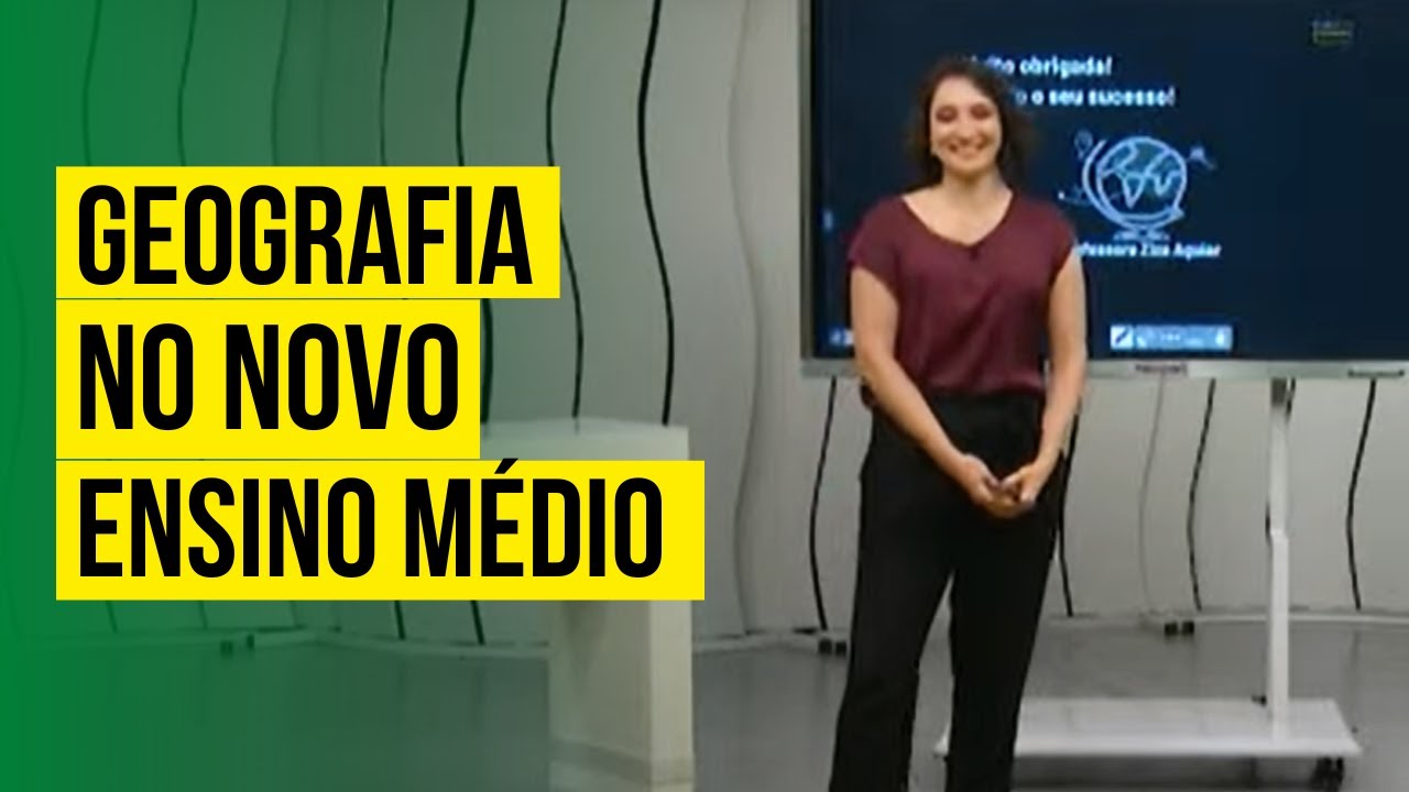 Entenda o papel da Geografia no Novo Ensino Médio | Geografia com Ziza