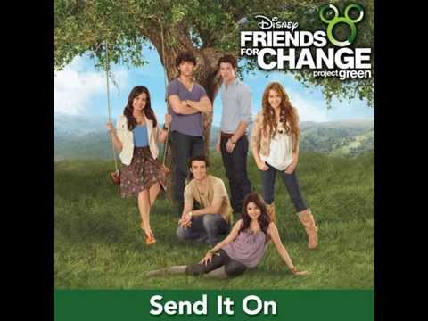 Send It On Feat. Demi Lovato, Jonas Brothers, Miley Cyrus & Selena Gomez