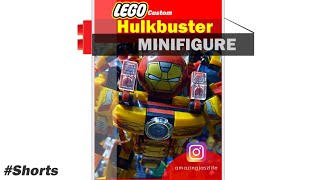 Lego Hulkbuster Custom Update Lego Ironman Hulkbuster Lego Minifigure Toys Mk42