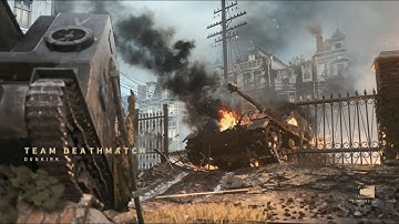 Call Of Duty:WWII - Team Deathmatch vs Veteran Bots on Dunkirk