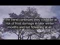 Five climate impacts