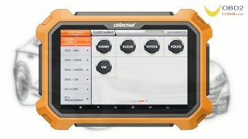 OBDSTAR X300DP PLUS do 2009 VW Passat Cluster Calibration