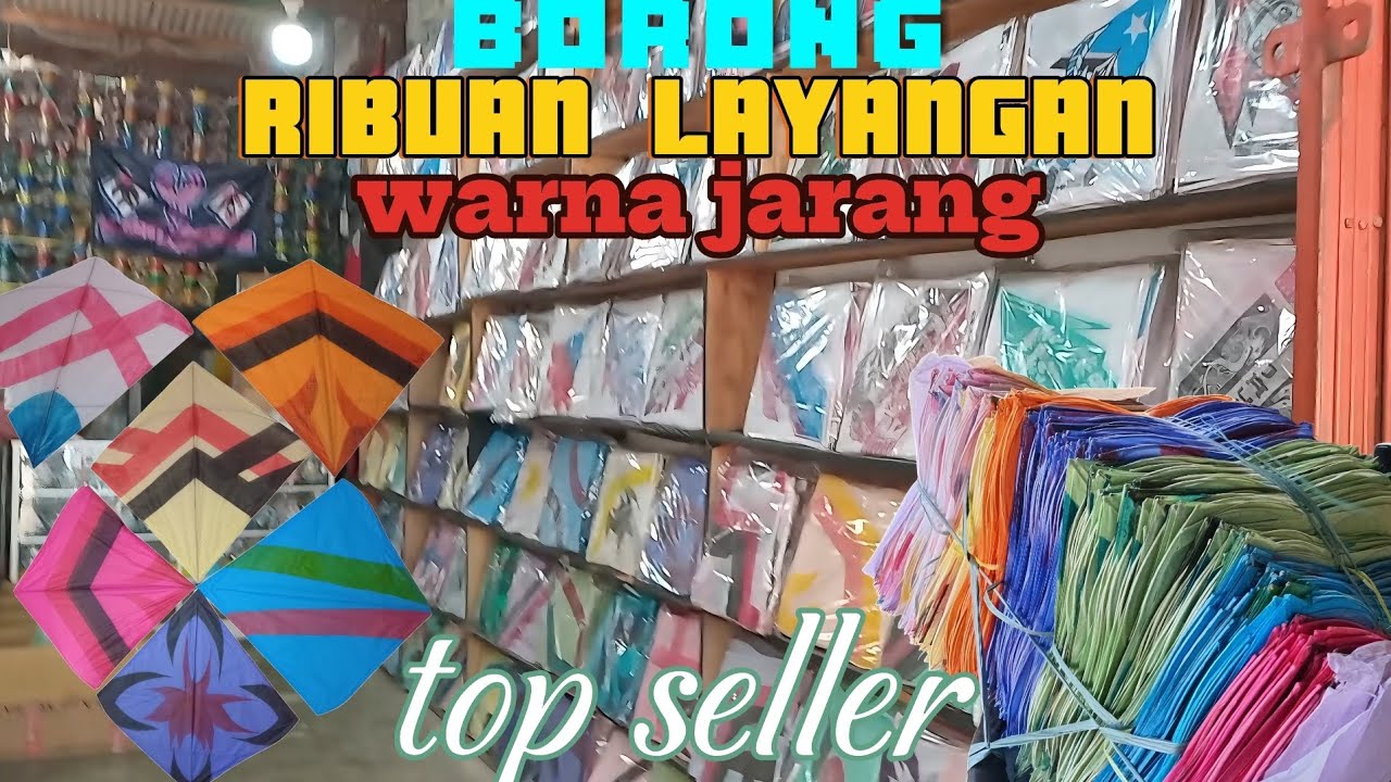 BORONG LAYANGAN WARNA UNIK JARANG ADA  DI AGEN LAYANGAN BIASA// BOGOR 2025