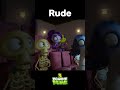 Rude | zombiedumb 3 | #shorts | animation