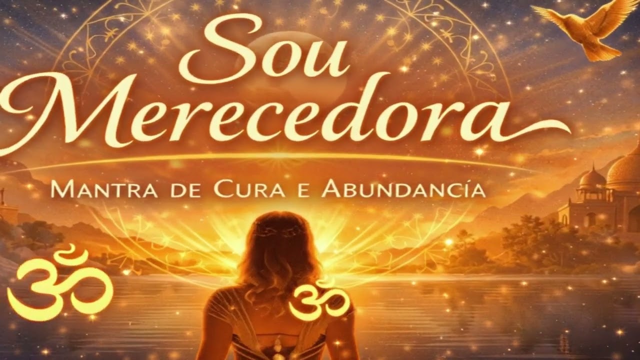 Sou Merecedora, um cântico espiritual de confiança, entrega e florescimento da abundância | Mantra
