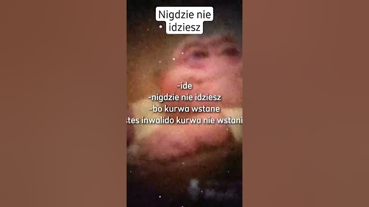 nigdzie nie idziesz
