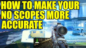 How To Make Your No Scopes More Accurate on Advanced Warfare (Trickshot Tips & Tricks)