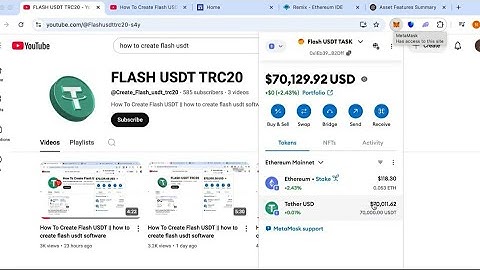 How to Create Tradable Flash USDT for Trading Works on Quotex Binance (Educational purposes only)