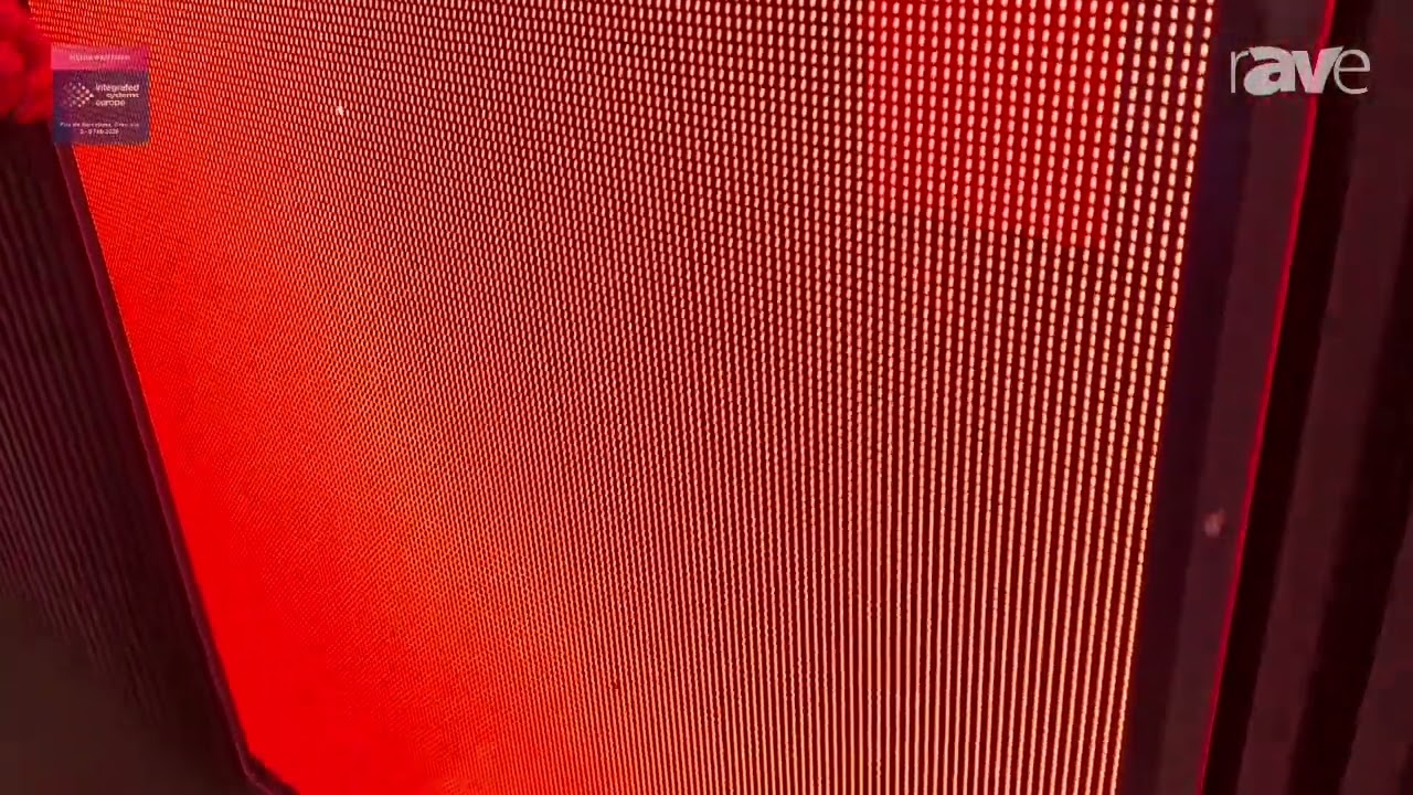 ISE 2026: INFiLED Intros Mirak Series Transparent LED Screen
