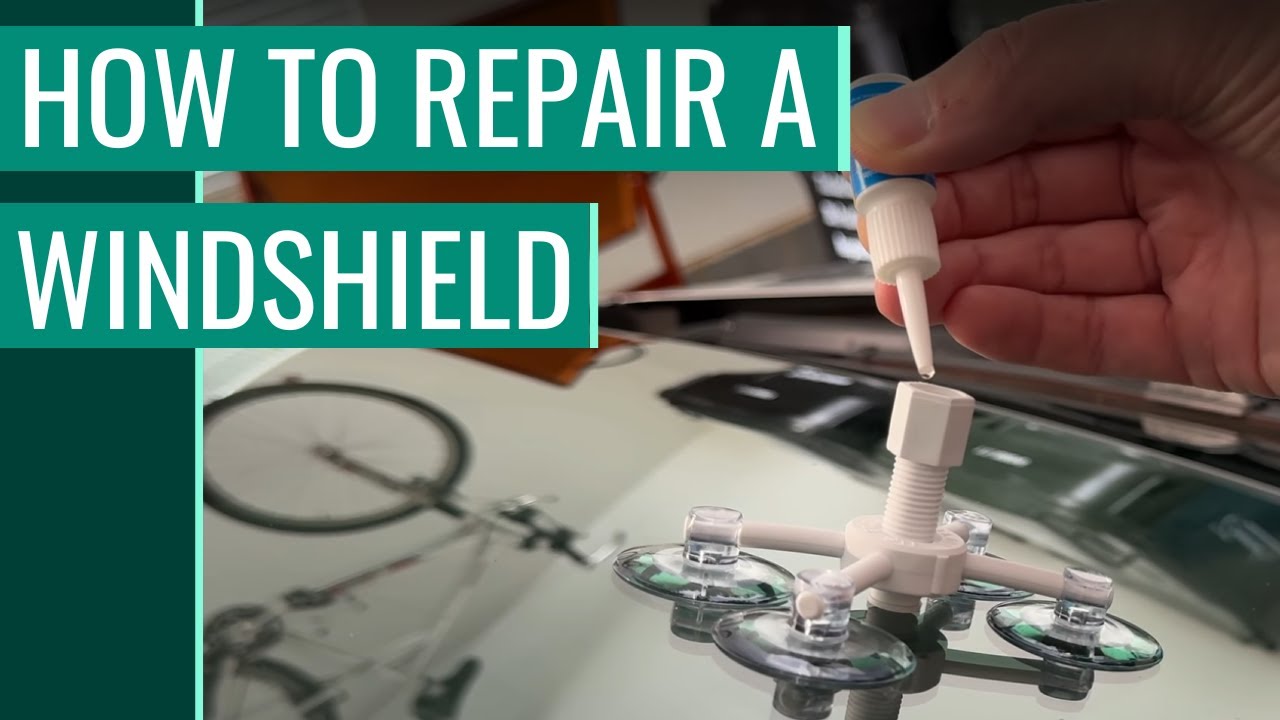 How to Repair a Windshield | Rain-X Windshield Repair Kit - YouTube