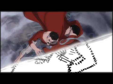 I added Impact Frames to invincible - Animation