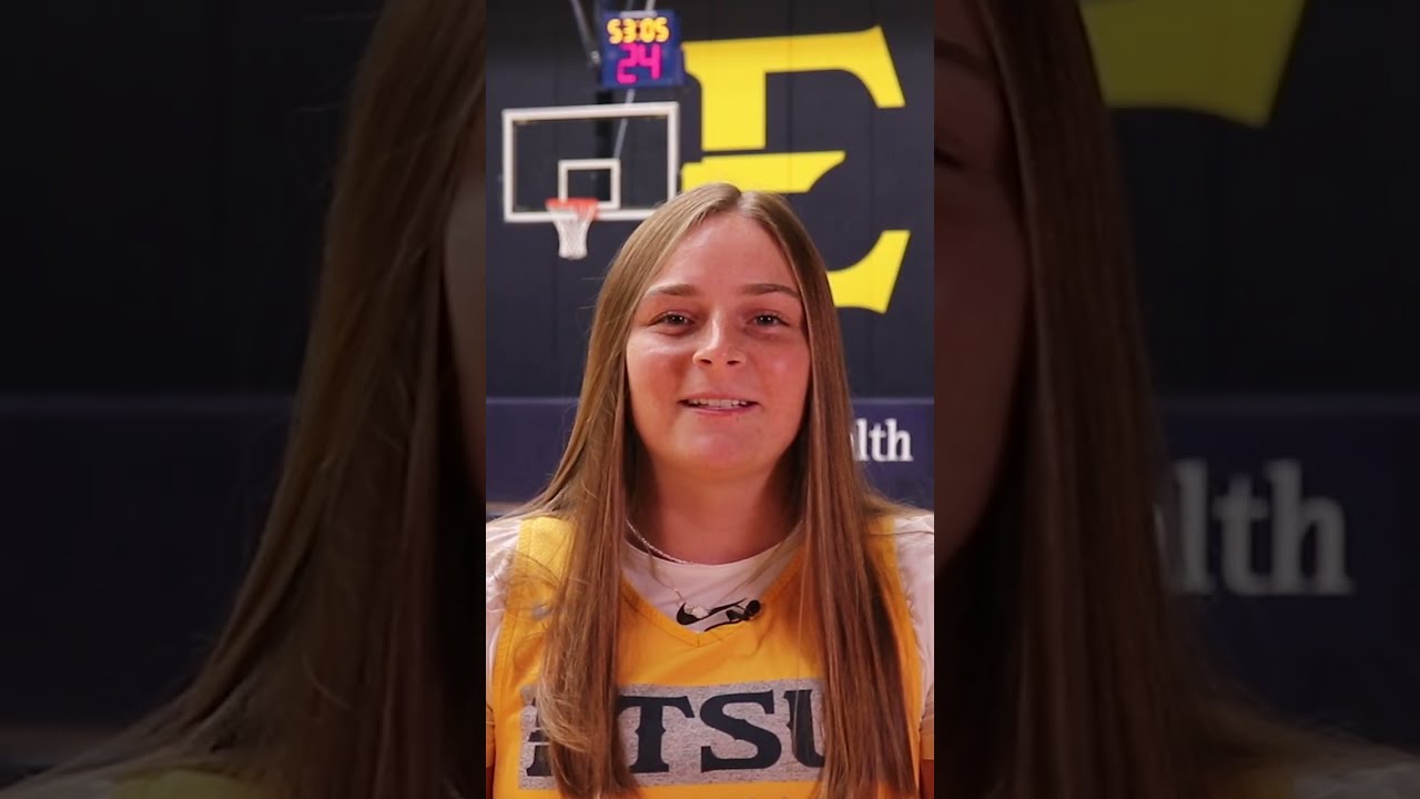 ETSU Women's Basketball Team Introduction - Sarah Thompson