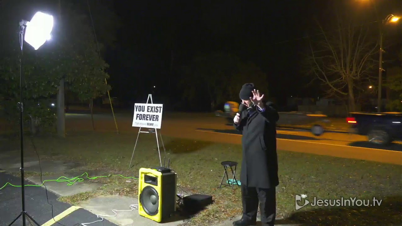 YOU EXIST FOREVER. That should SCARE you. - Street Preaching with David Spivey (2022-01-22)