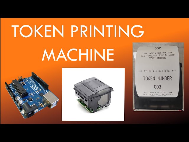 Mini serial Thermal and Arduino | Token Printing Machine - YouTube