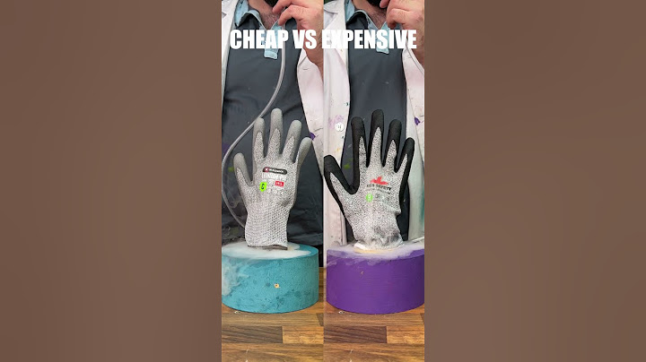 I tested cheap 💰 vs expensive 💰💰💰 cut resistant gloves!