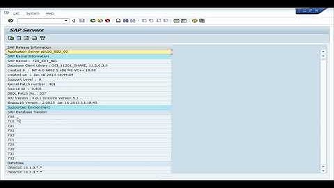 SM51  Active Server Monitoring