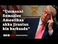 Tiraamp UStti Somaalota Maaliif Arguu Hin Fedhu Jedhan BBC News Afaan Oromoo
