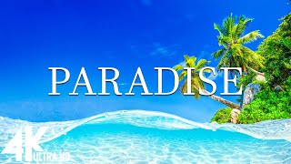 FLYING OVER PARADISE (4K UHD)  Relaxing Music Along With Beautiful Nature Videos  4K Video HD