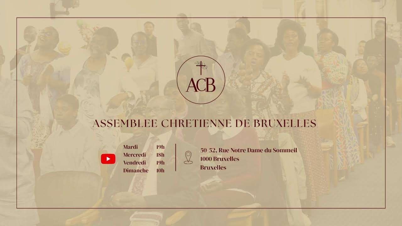 Assemblée Chrétienne de Bruxelles - Réunion de prière du 01/04/2026