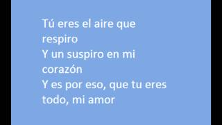 Selena - Tu Eres Lyrics/Letra chords