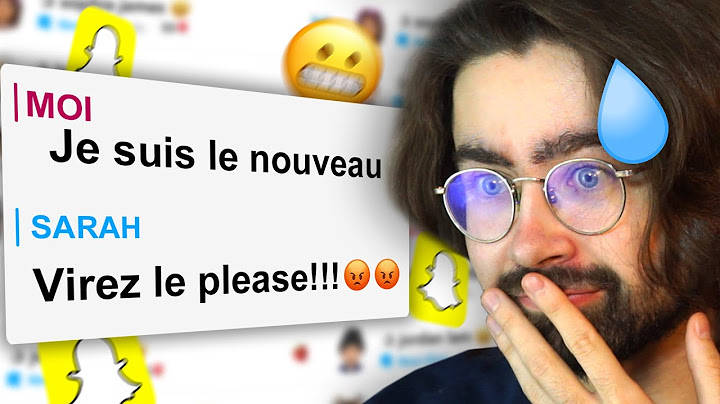 J'infiltre vos groupes de classes... (c'est presque cringe)