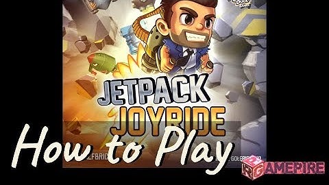 Jetpack Joyride - How to Play