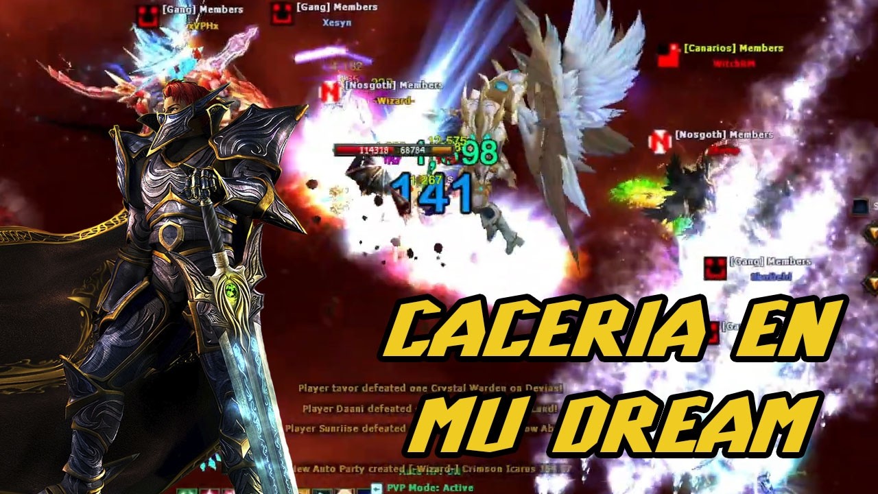 Seguimos de caceria- Mu Dream X5(60 fps) - Mu online season 6