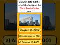 Terrorist attack in world trade center #shorts #short