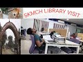 Skmch library visit part 1                medical college library 