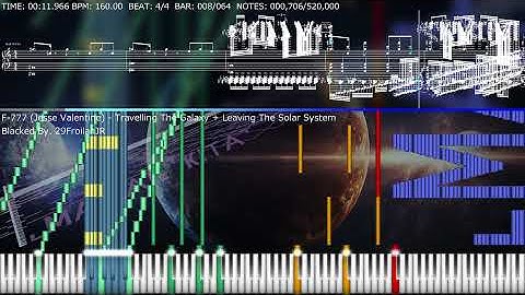 [BlackMIDI] F-777 (Jesse Valentine) - Travelling The Galaxy + Leaving The Solar System