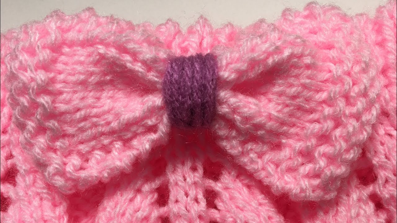 LAÇO EM TRICÔ PARA APLICAÇÃO