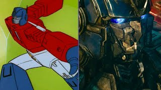 Peter Cullen Voicing Optimus Prime (1984 - 2023) | Transformers TV Shows and Movies