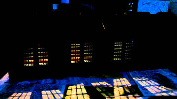 Arduino controlled lighting effect in model railway workshop