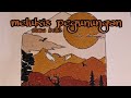 Melukis pegunungan #26