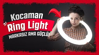 Videolar İçin 21 İnç Ring Light Aldım Çekim İçin Led Işık - Ring Light Kurulumu Ve İncelemesi