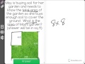 Calculating Area of Mae's Garden
