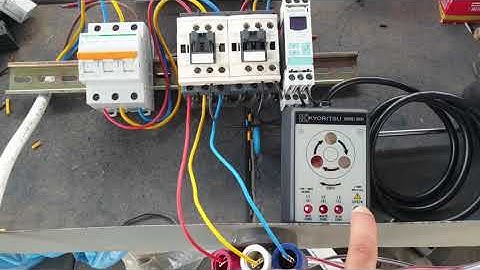 Motor Control - automatic phase sequence corrector