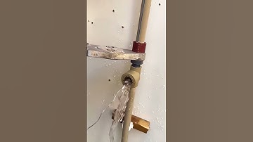 Thermal bonding process of three way water pipes