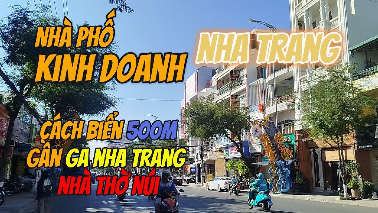 Nhà Phố Nha Trang gần Biển, Nhà Thờ Núi, TTTM VINCOM, Cung Văn Hoá Thành phố...