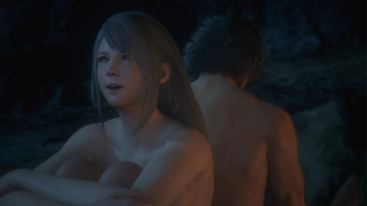 FINAL FANTASY XVI | Clive y Jill desnudos en la playa | Clive and Jill naked  on the beach (spanish) - YouTube