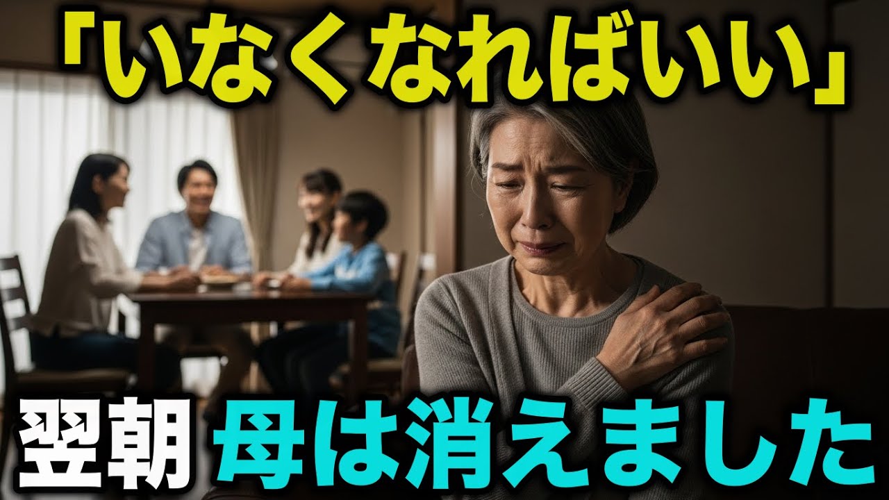「母なんていらない」と言われた夜、私はペンを置いた──その瞬間から息子夫婦の転落が始まった