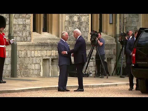Biden Meets With King Charles III at Windsor Castle