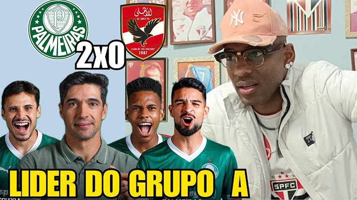 PALMEIRAS 2 X 0 AL AHLY  REACT COPA DO MUNDO DE CLUBES DA FIFA