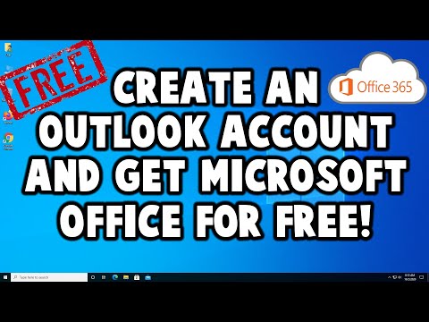 How to Create An Outlook Account and Get Microsoft Office for FREE!!!